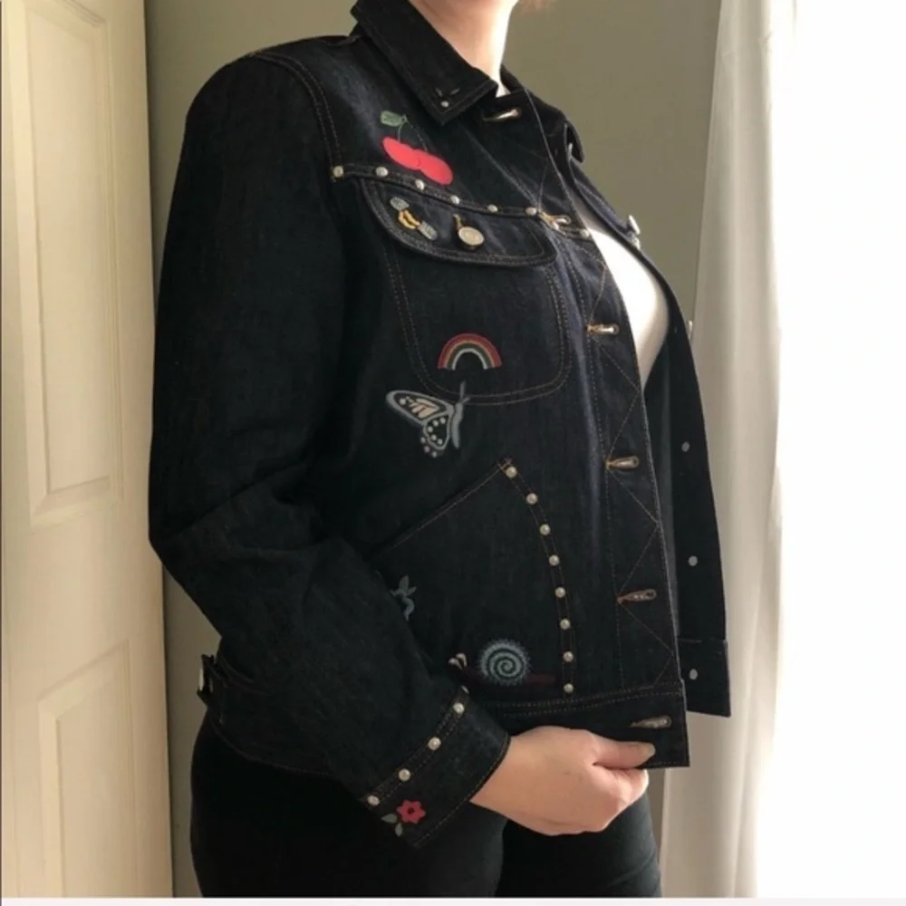 Coach patch Jean Jacket